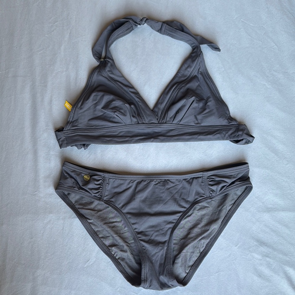 Lole Gray 2 Piece Bikini Set